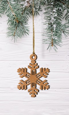 xmas-63 Χριστουγεννιάτικα Χριστουγεννιάτικα Στολίδια – Κάρτες Μικρό Φ8, 8ΤΜΧ