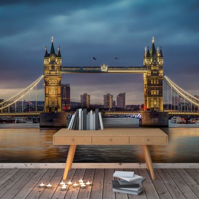 Πύργος του Λονδίνου Πόλεις – Ταξίδια Ταπετσαρίες Τοίχου 64 x 100 cm (37615)